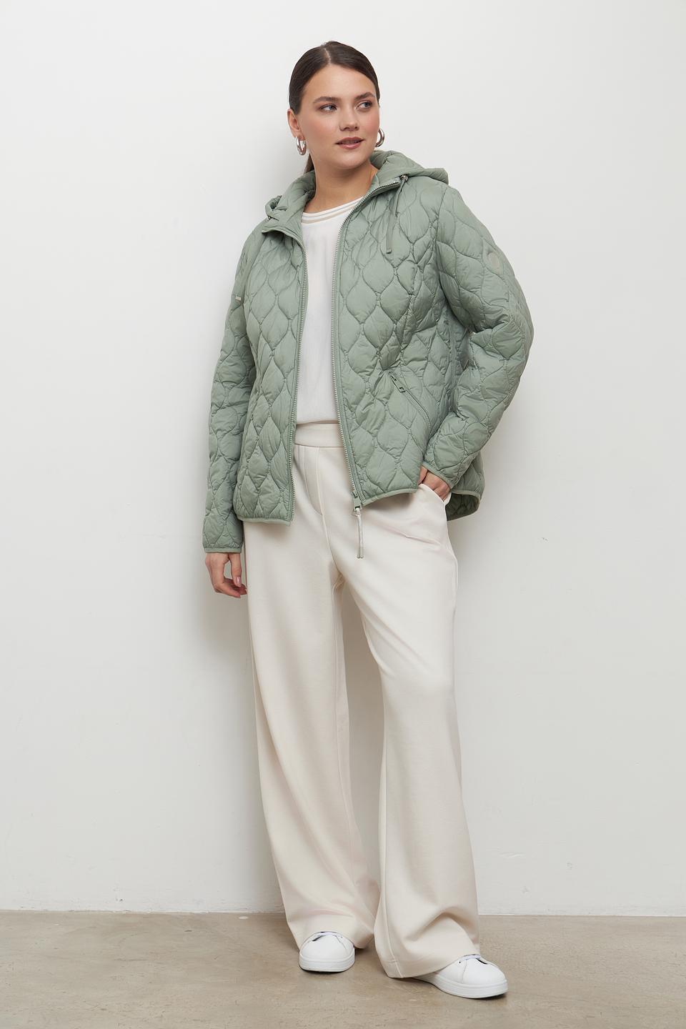 Куртка Lebek стеганая мятная