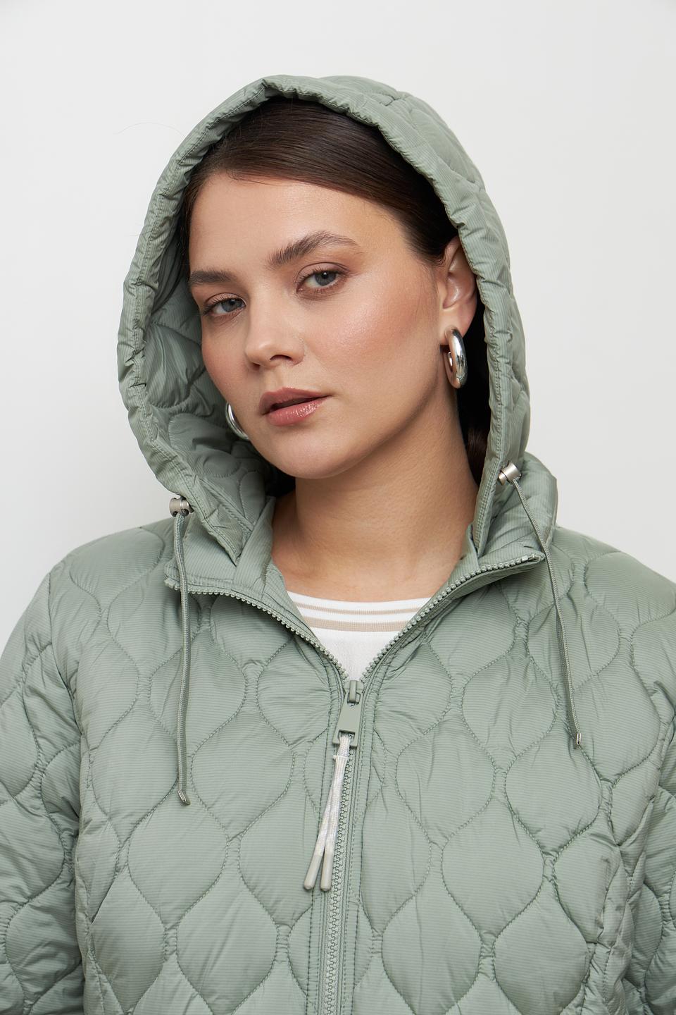 Куртка Lebek стеганая мятная