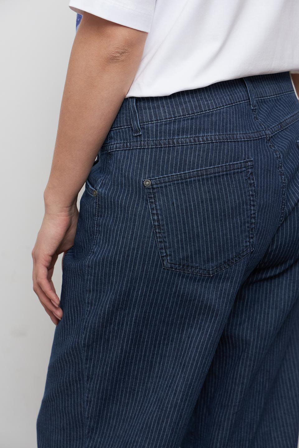 Джинсы Rabe collection в полоску