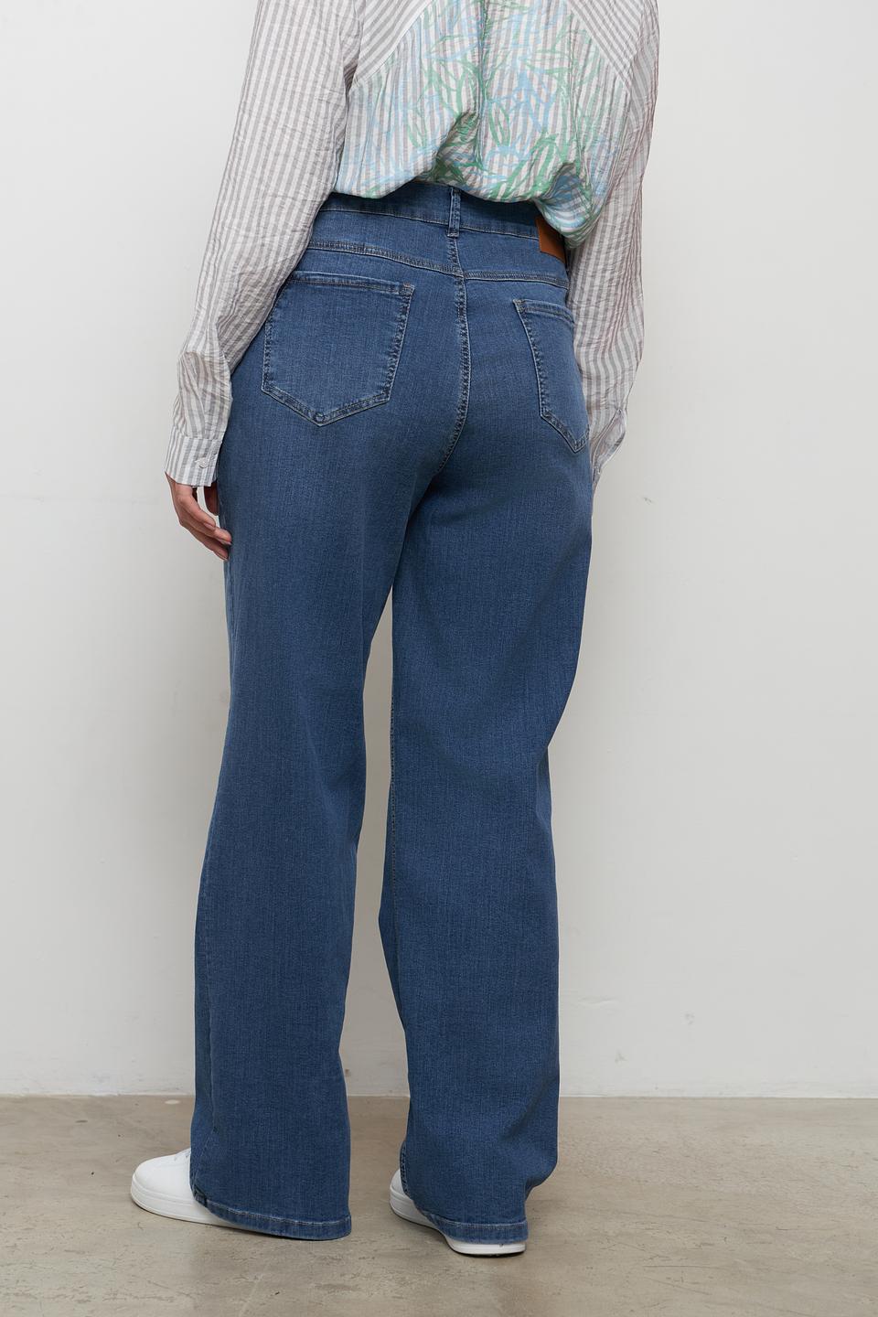 Джинсы клеш Anna Montana синие