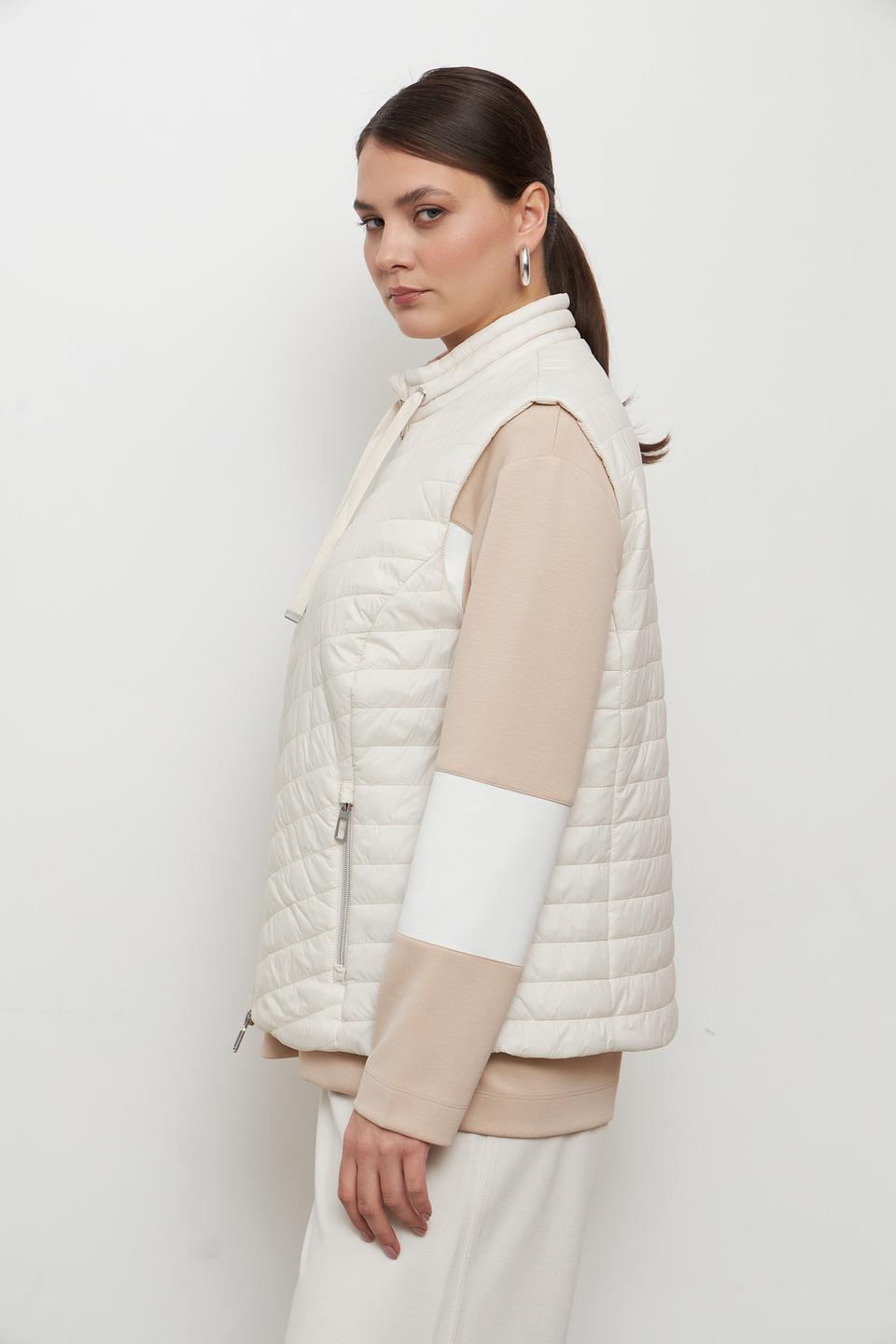 Жилет стеганый Rabe collection бежевый