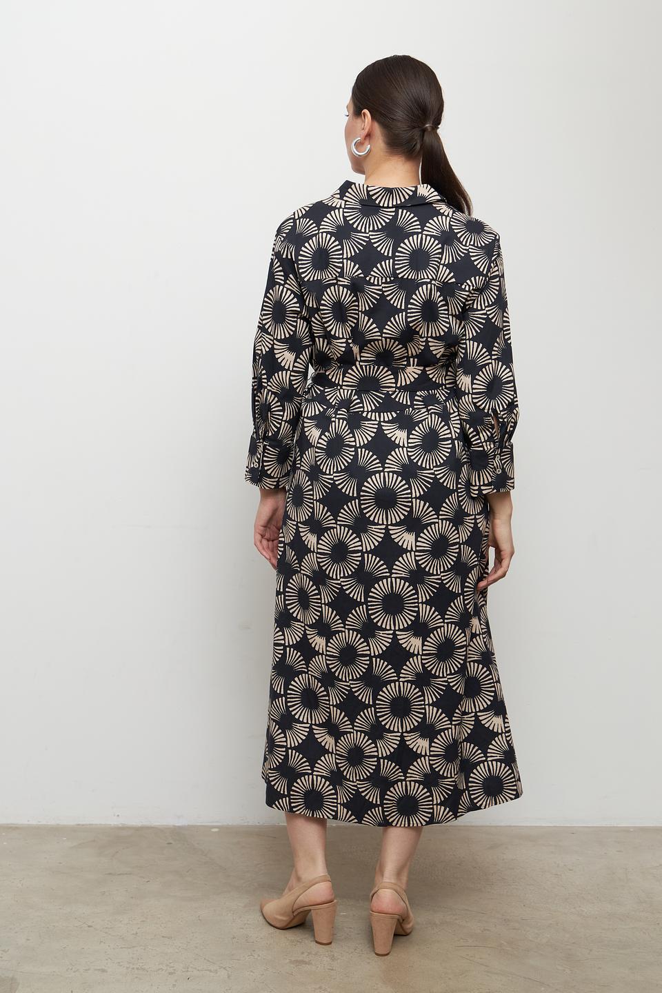 Платье MORE and MORE с принтом