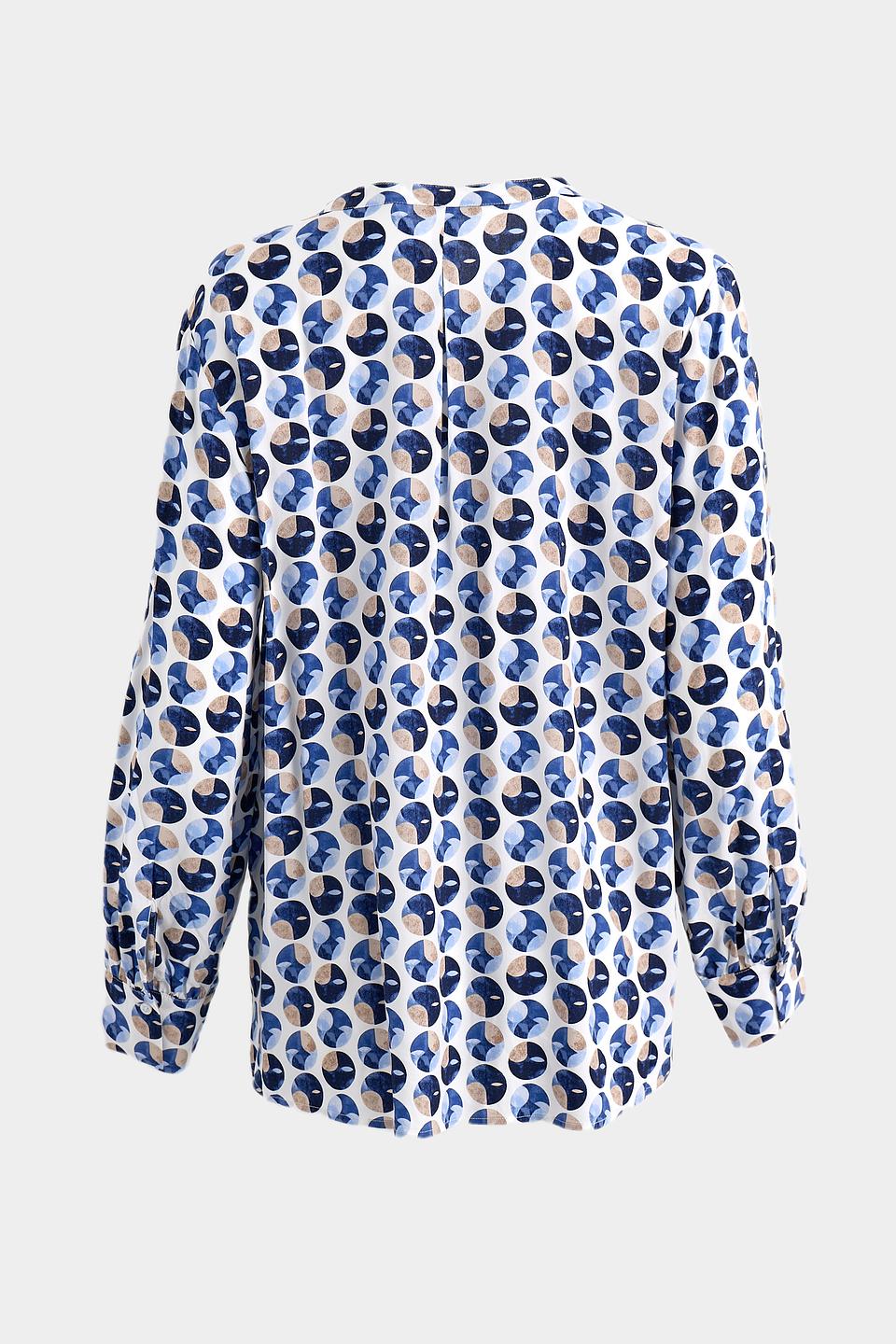 Блуза Olsen с геометрическим принтом