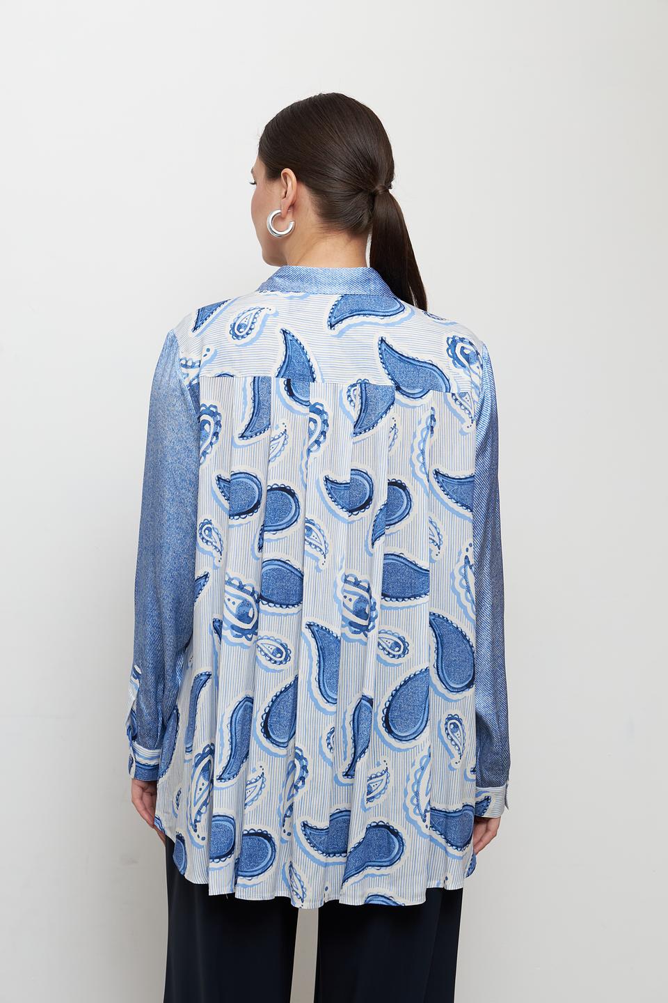 Блуза Frapp с принтом