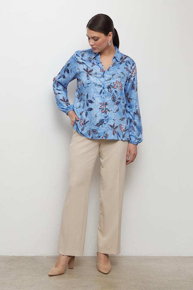 Брюки классические Anna Montana бежевые