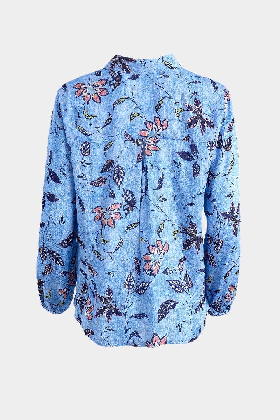 Блуза Bianca с цветочным принтом