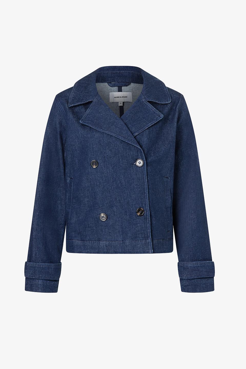 Жакет MORE and MORE джинсовый синий