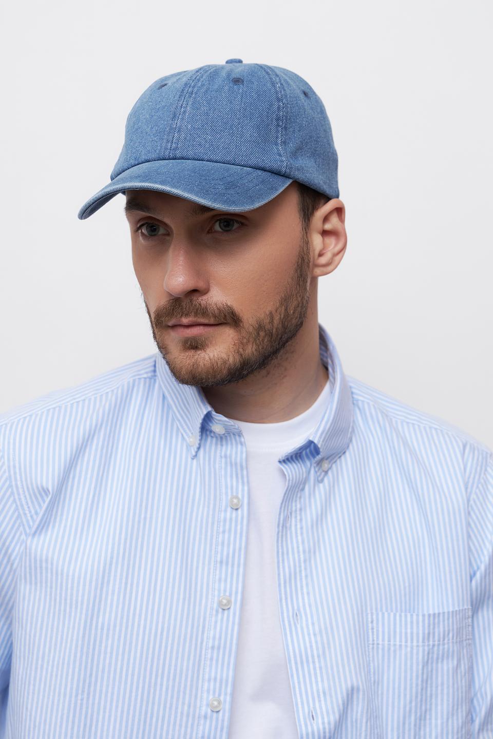 Кепка Lerros джинсовая синяя