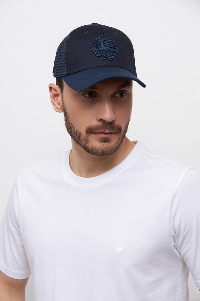 Кепка Lerros с вышивкой синяя