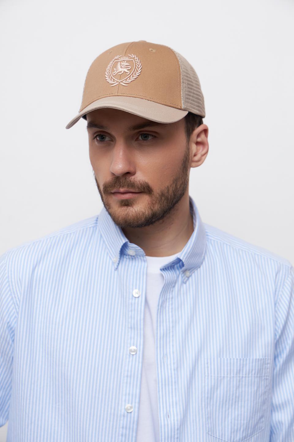 Кепка Lerros сетчатая бежевая