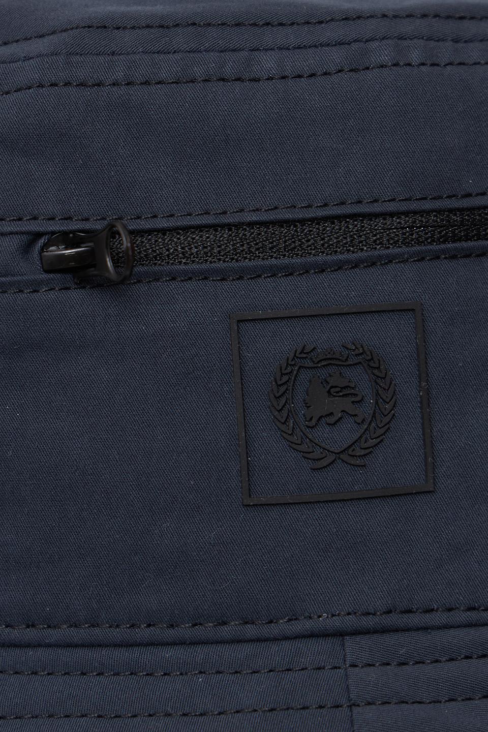 Баклажановая бакета Lerros с карманом