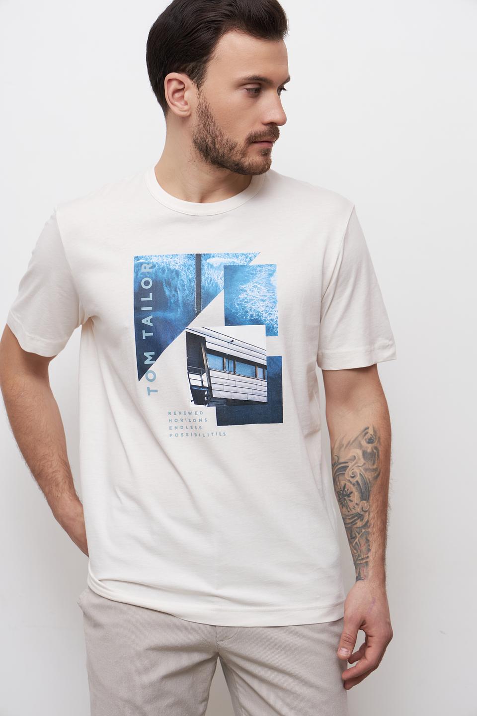 Футболка Tom Tailor с принтом
