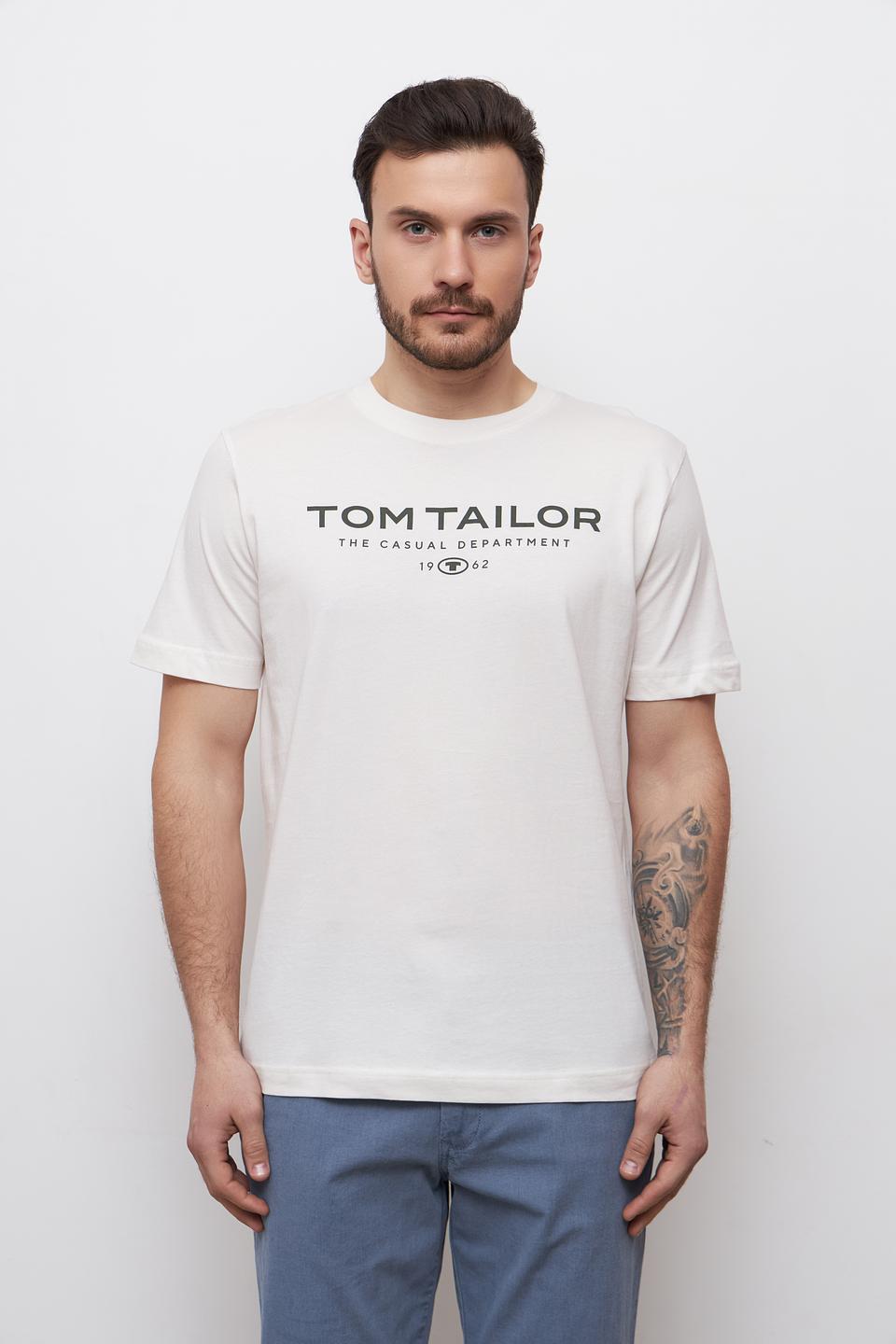 Футболка Tom Tailor CASUAL белая