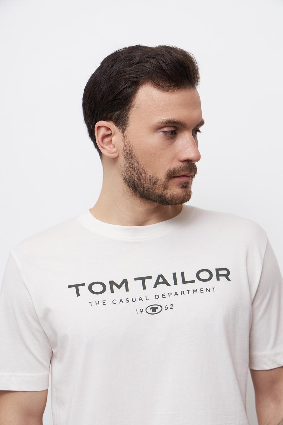 Футболка Tom Tailor CASUAL белая