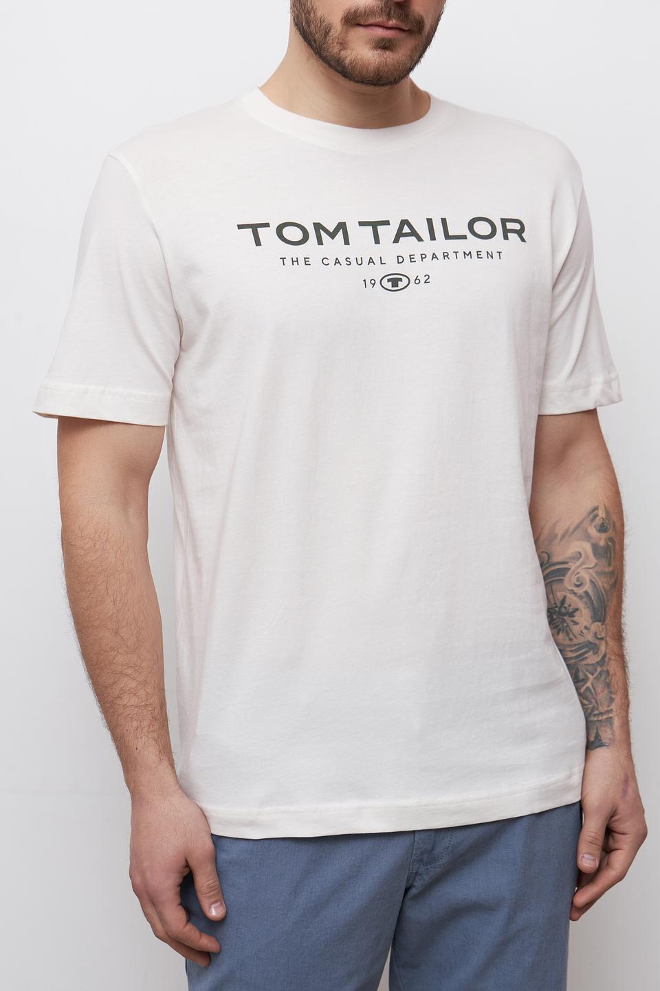 Футболка Tom Tailor CASUAL белая