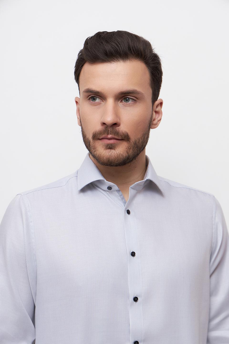 Рубашка Venti men светло-серая