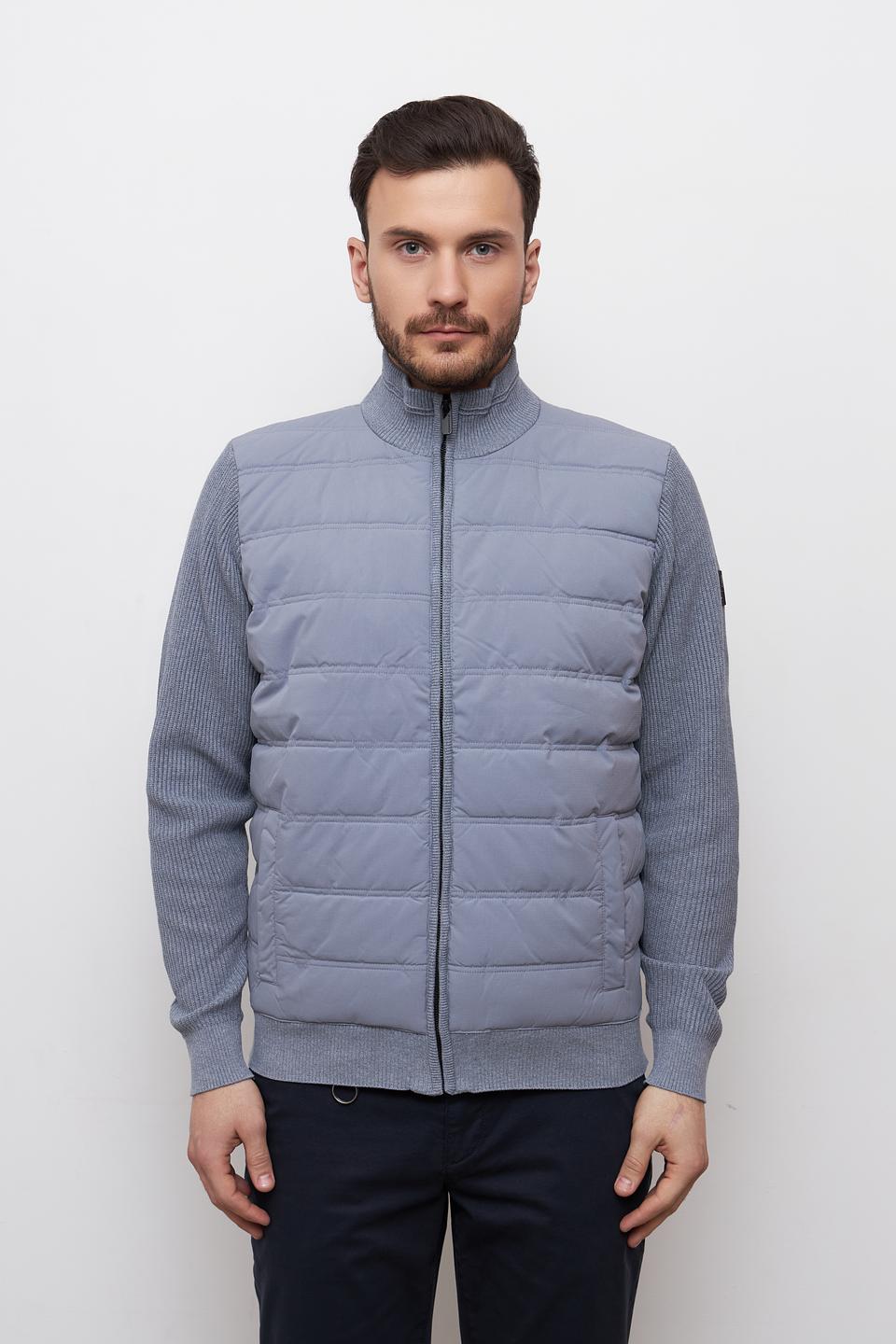 Кардиган Casa Moda стеганый серый