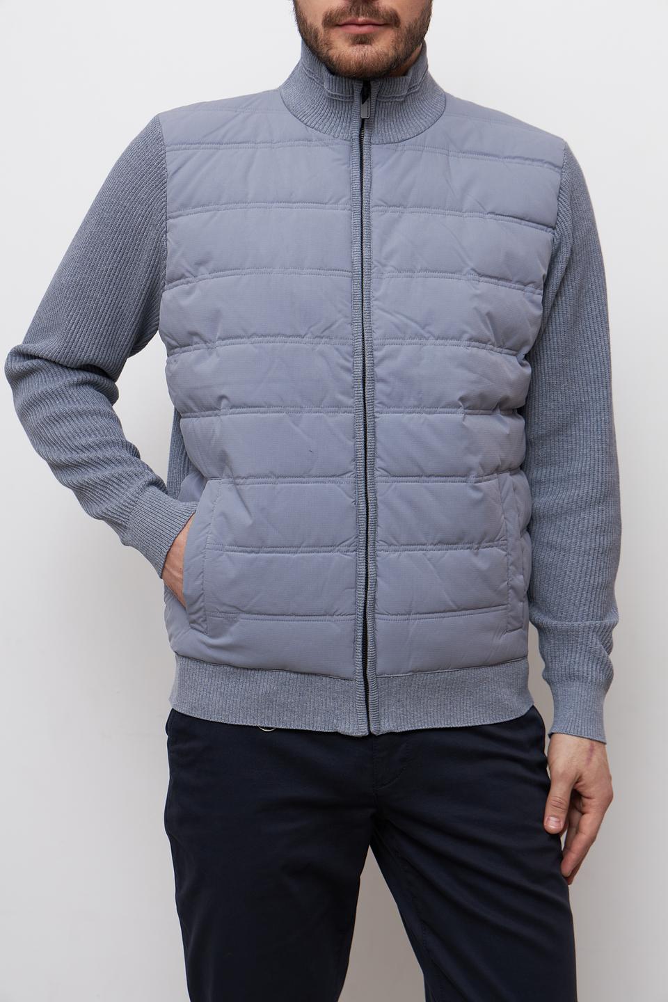 Кардиган Casa Moda стеганый серый