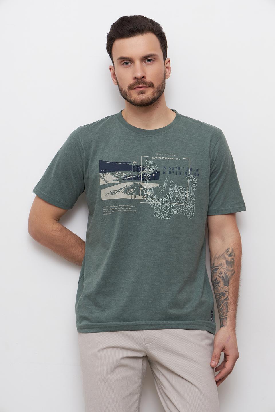 Футболка Casa Moda оливковая