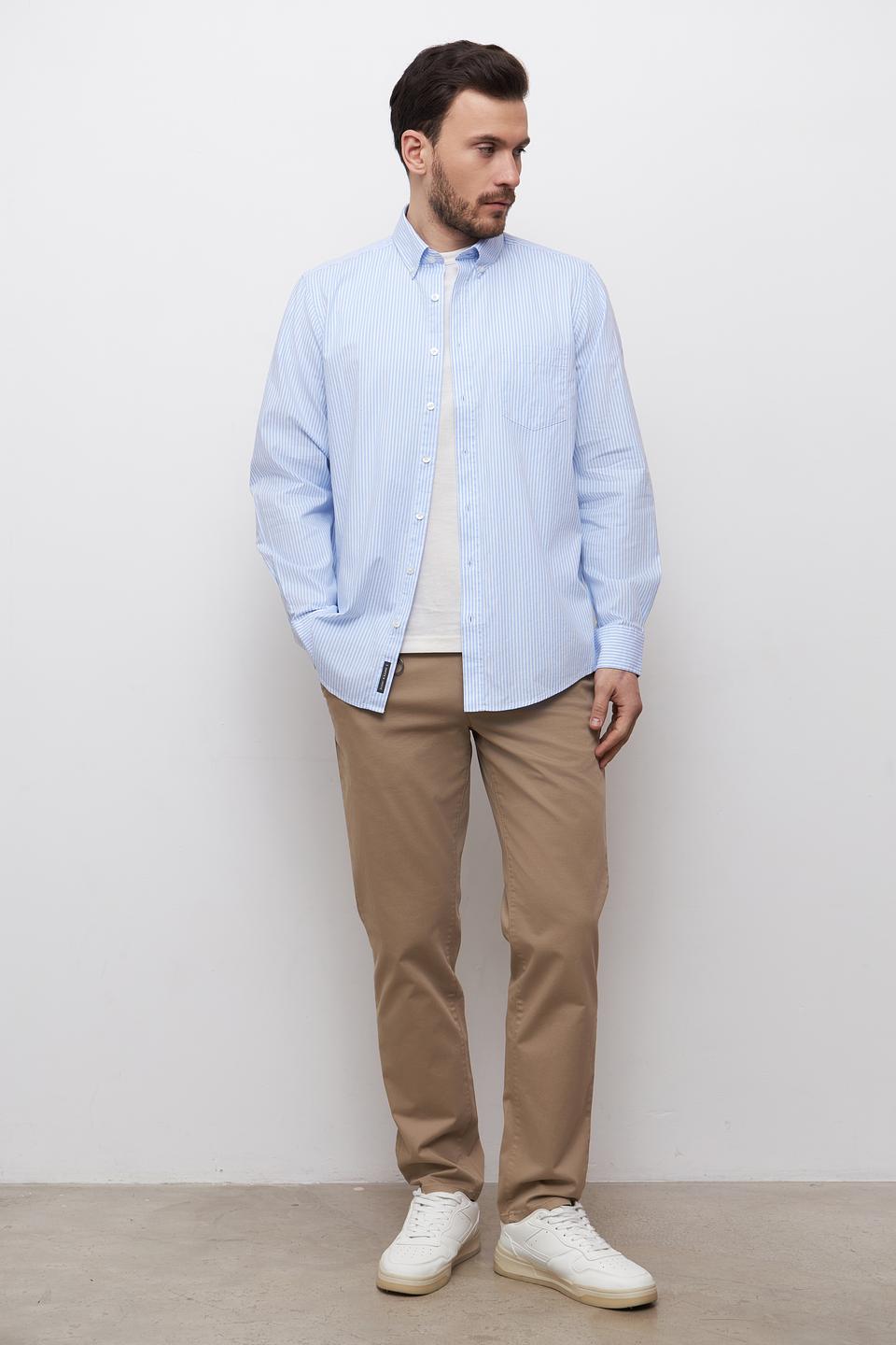 Брюки чинос Casa Moda бежевые