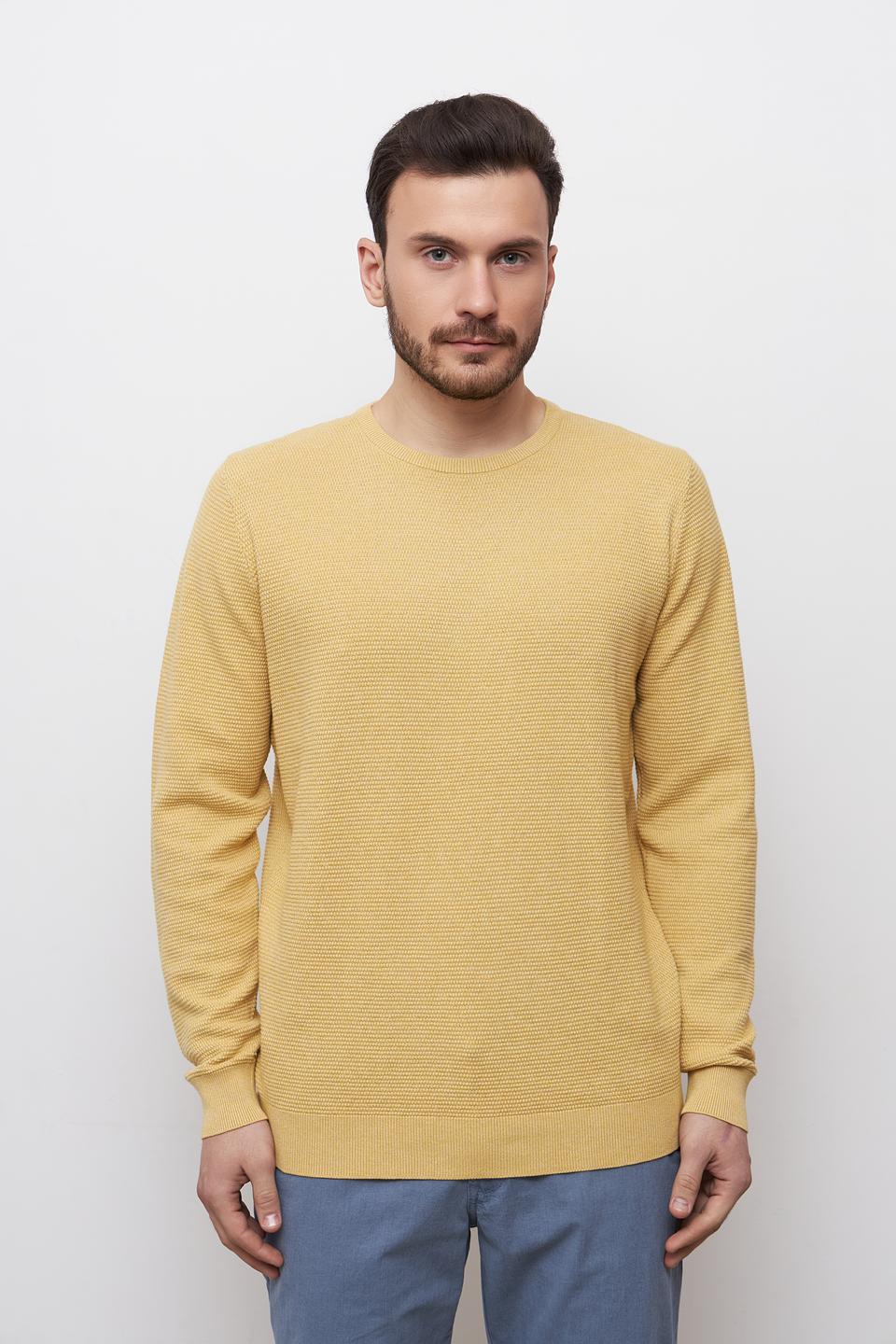 Пуловер Casa Moda горчичный