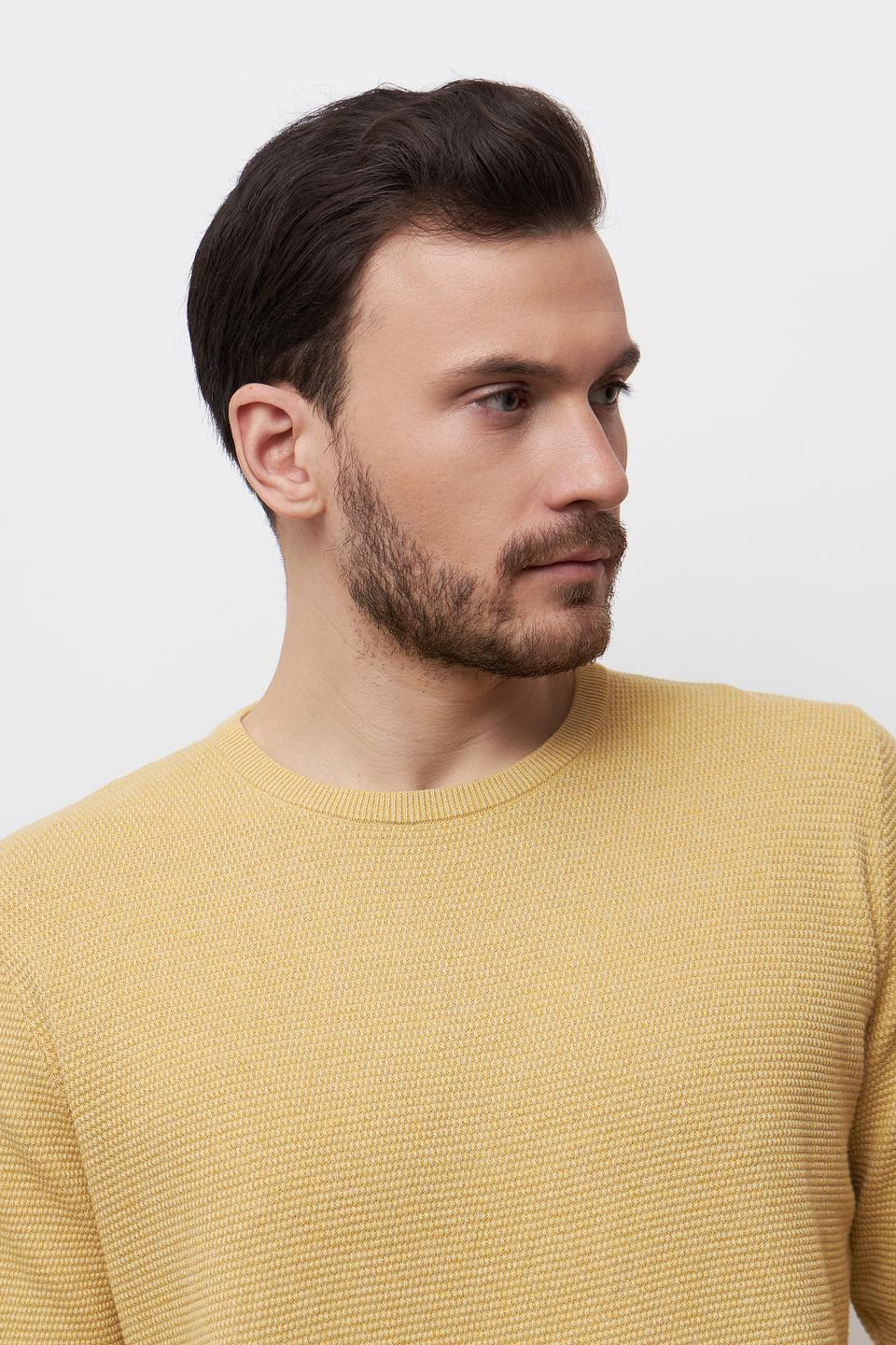 Пуловер Casa Moda горчичный