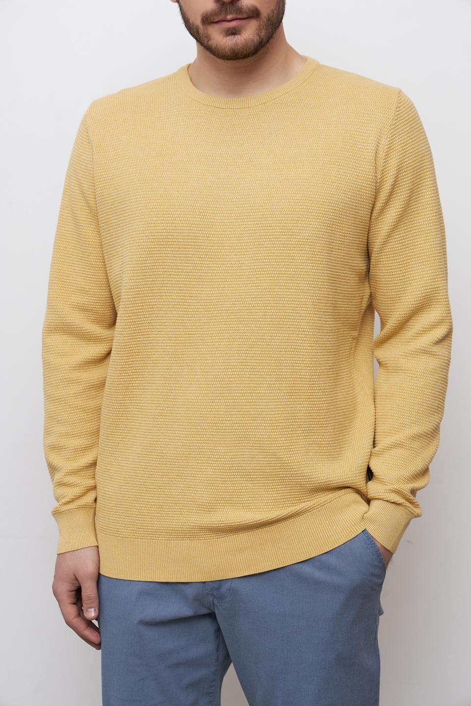 Пуловер Casa Moda горчичный