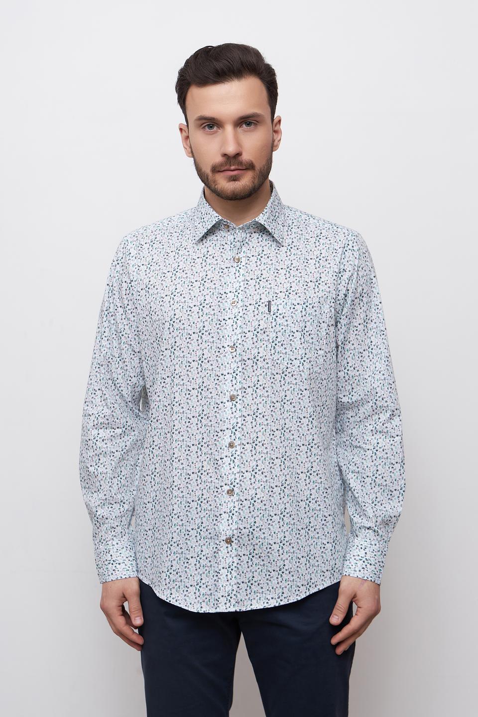 Рубашка Casa Moda с принтом