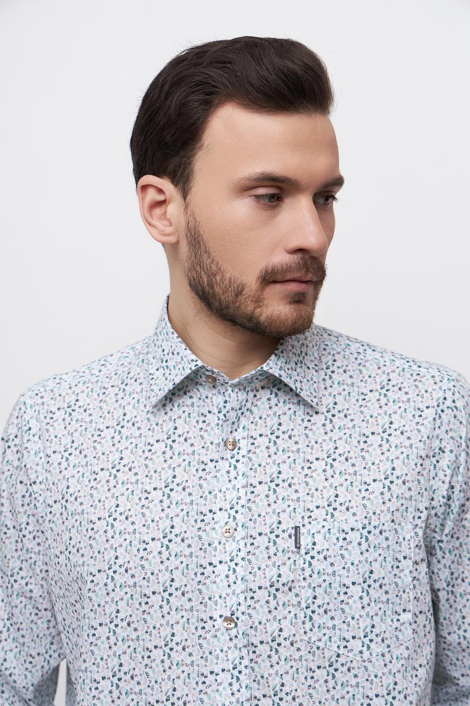 Рубашка Casa Moda с принтом