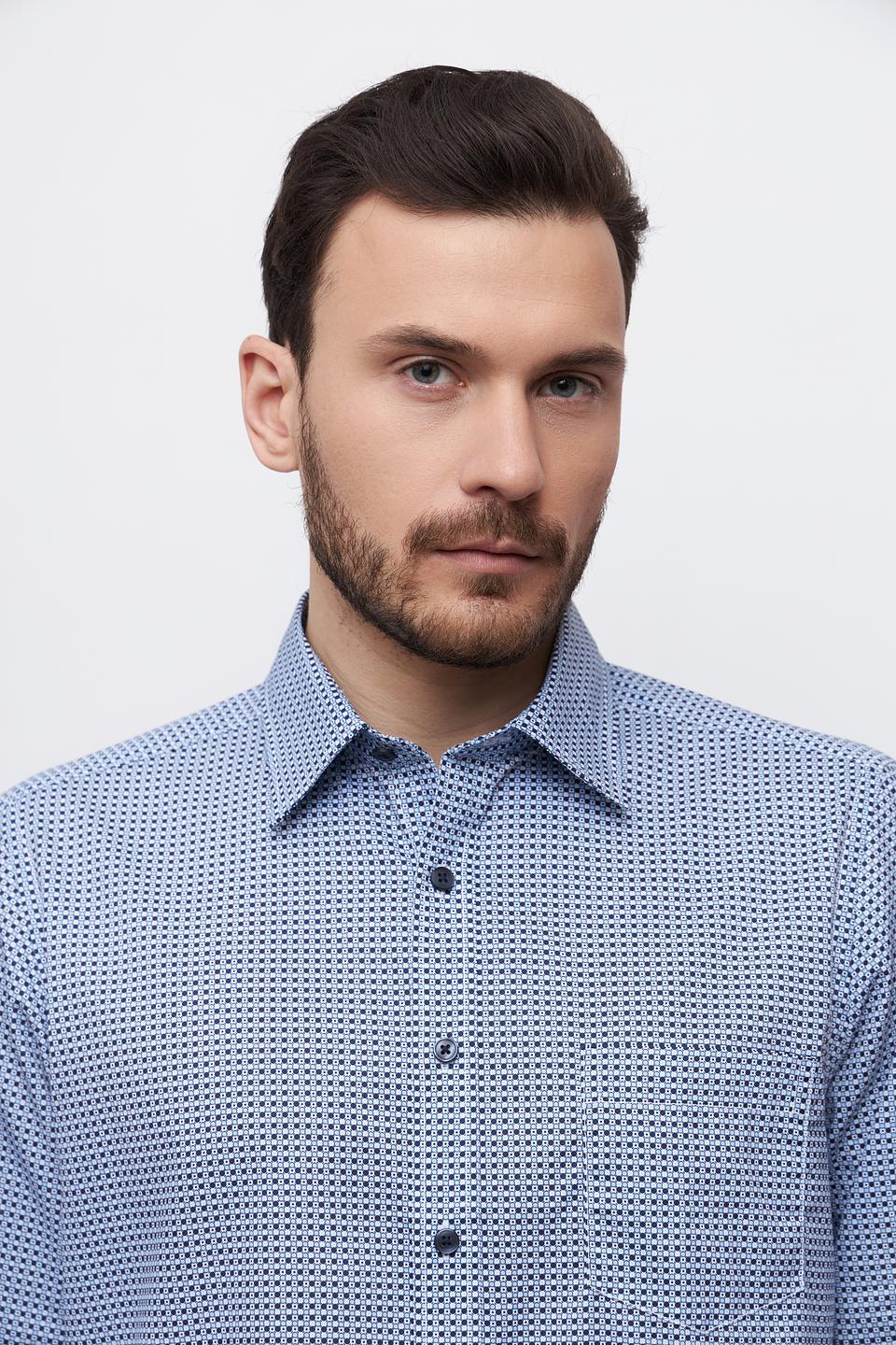 Рубашка Casa Moda в горошек