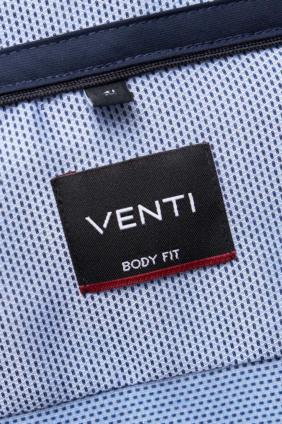 Рубашка Venti Body Fit голубая