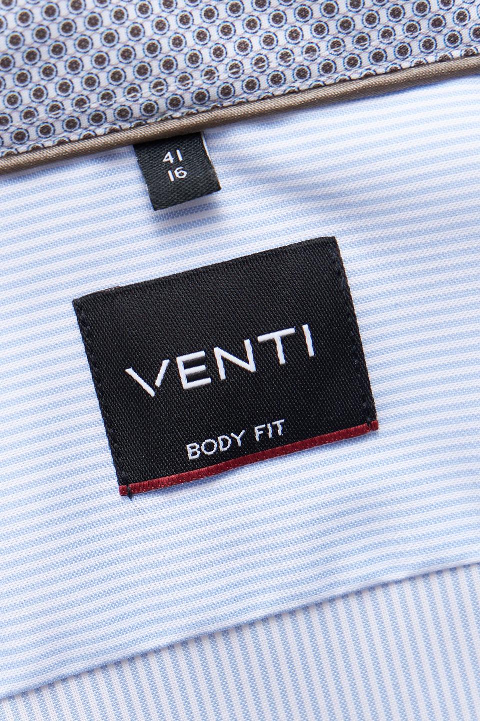 Рубашка Venti голубая приталенная