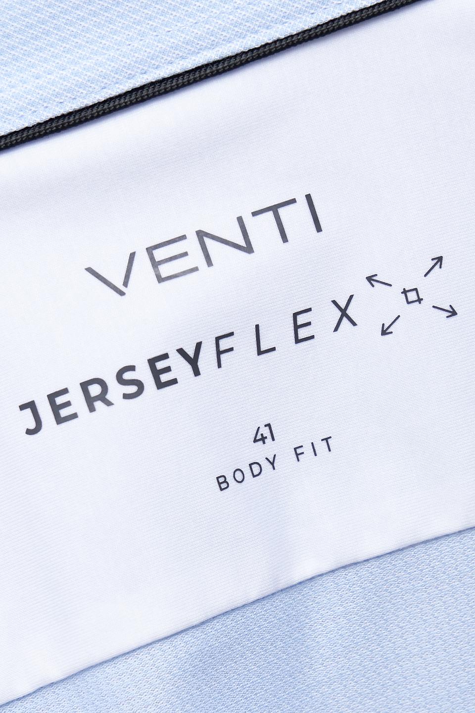 Рубашка Venti Jersey Flex голубая