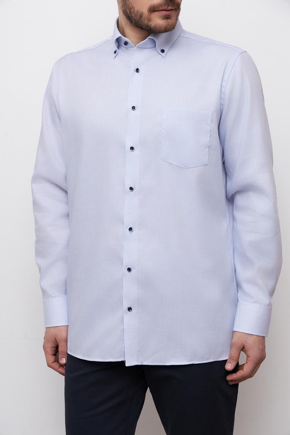 Рубашка Venti голубая приталенная