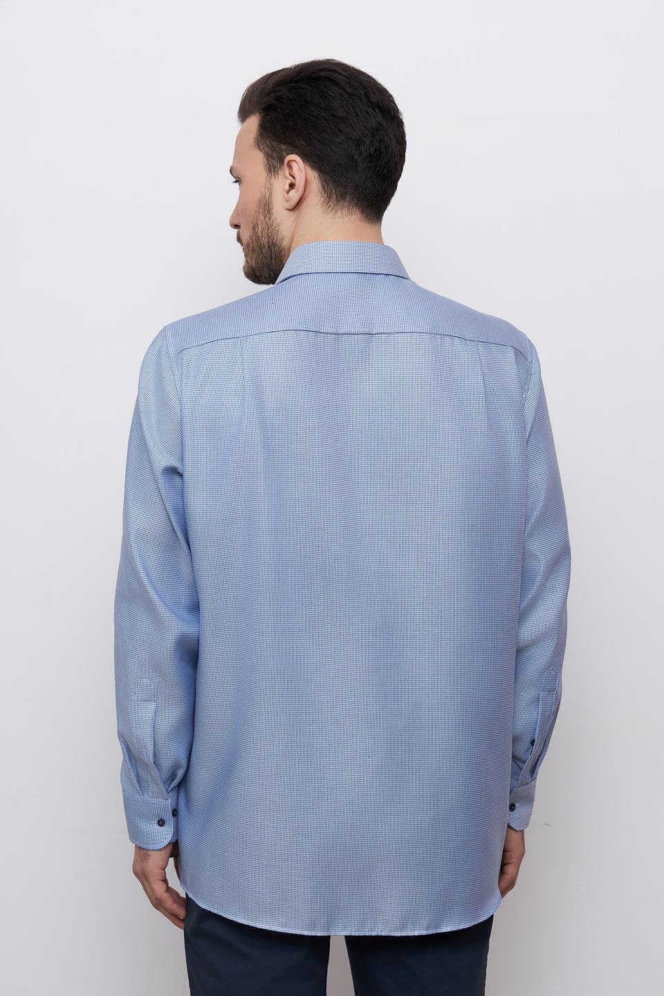 Рубашка Venti Comfort Fit голубая