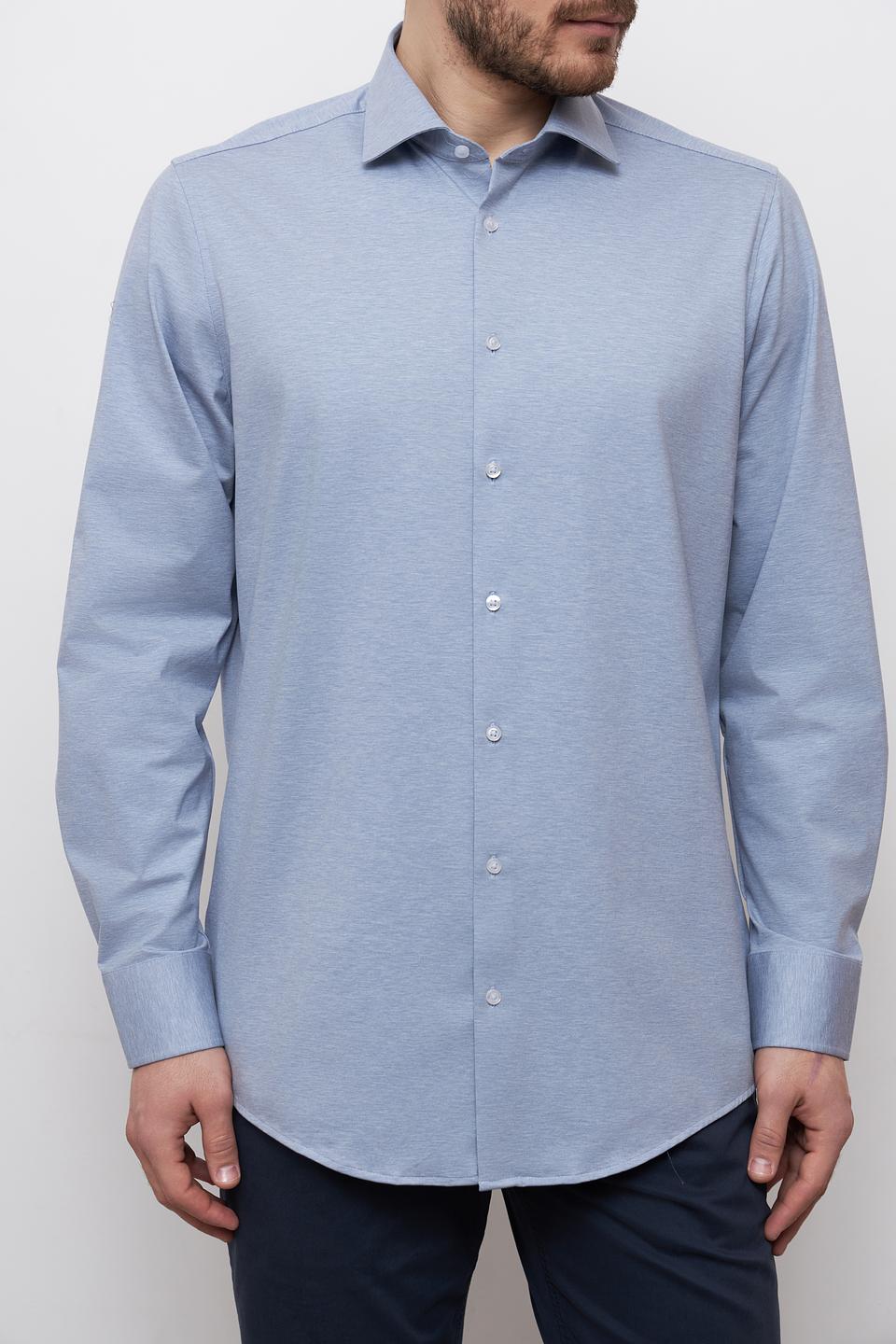 Рубашка Venti голубая приталенная