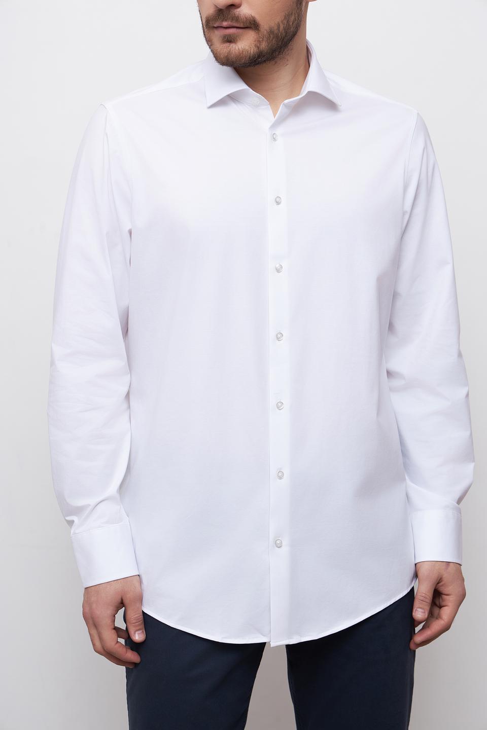 Рубашка Venti Slim Fit белая