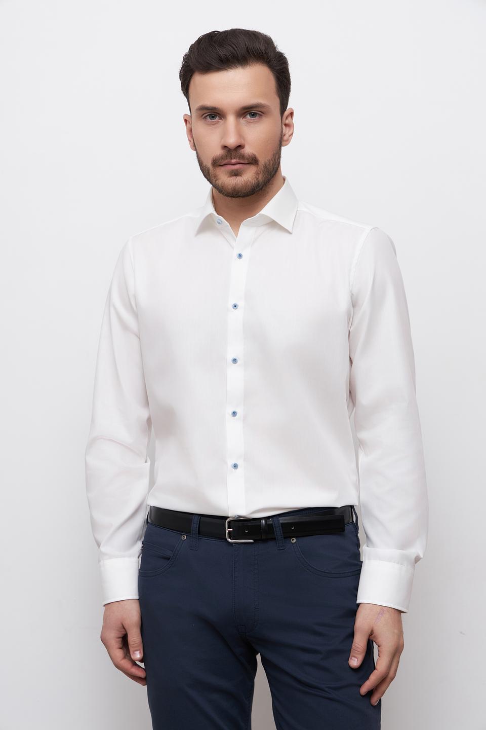 Рубашка Venti приталенная белая