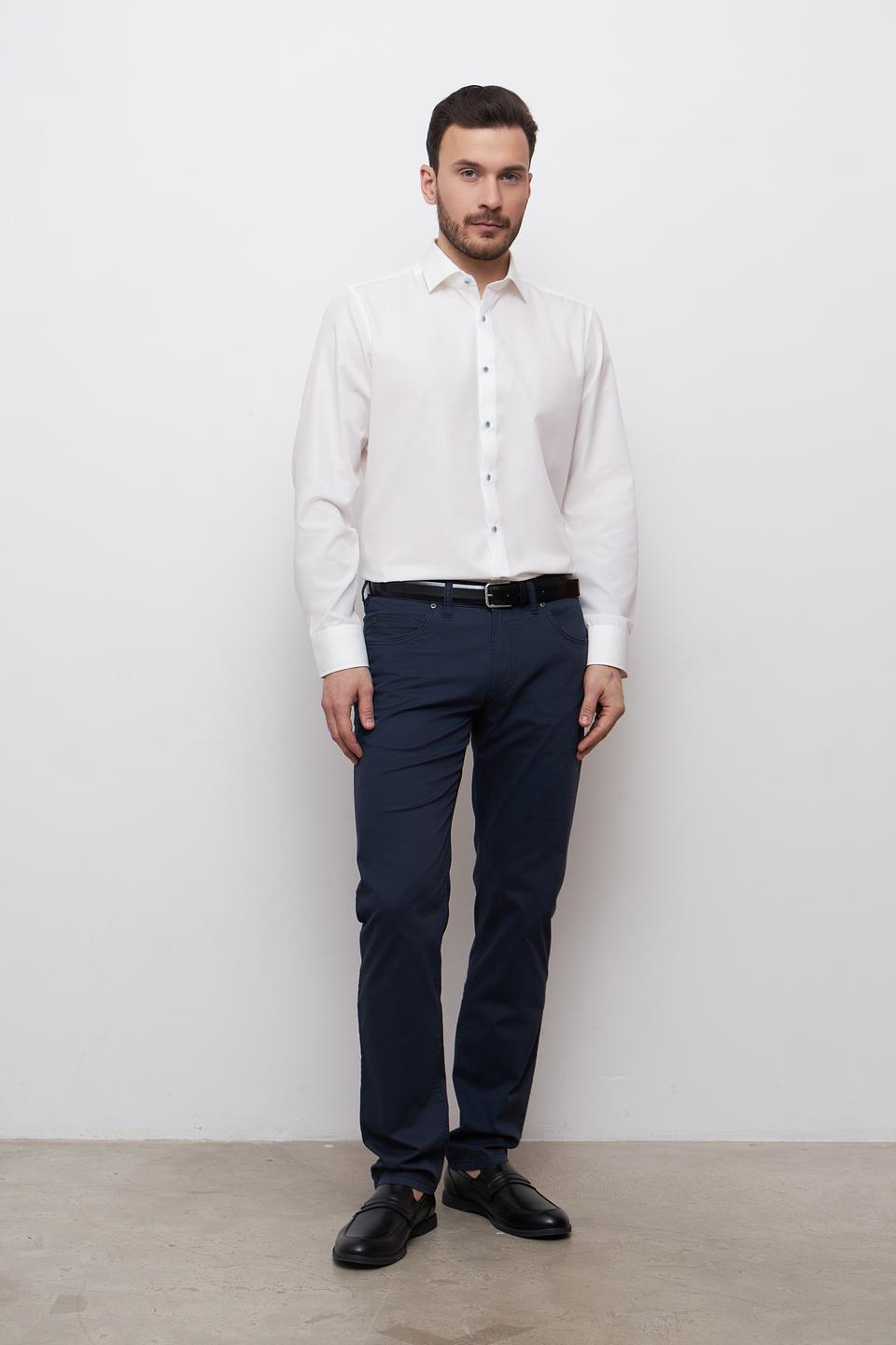 Рубашка Venti приталенная белая