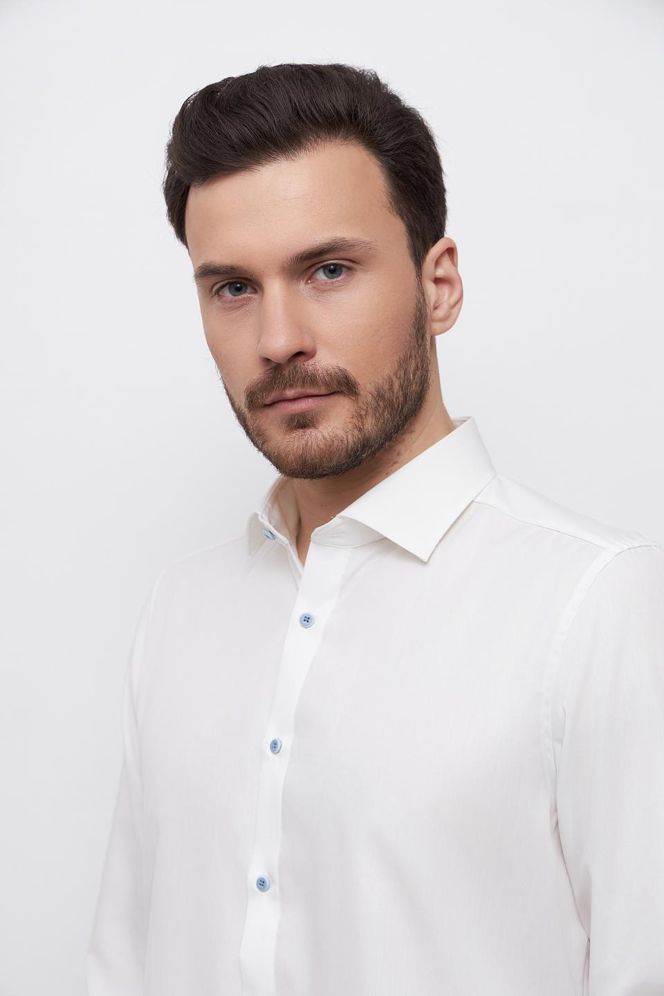 Рубашка Venti приталенная белая