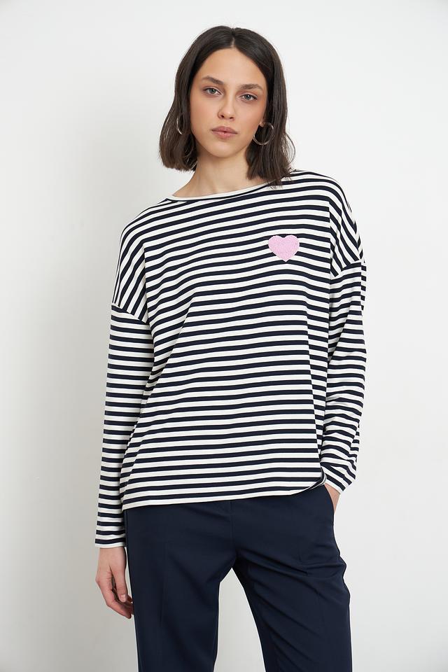 Футболка MORE and MORE в полоску