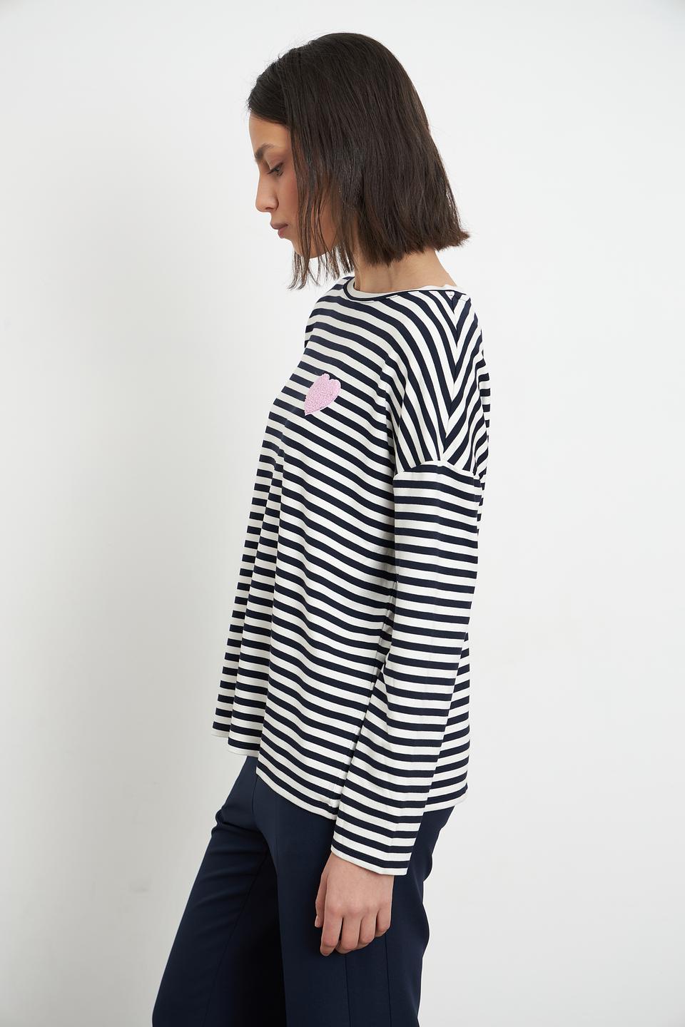 Футболка MORE and MORE в полоску