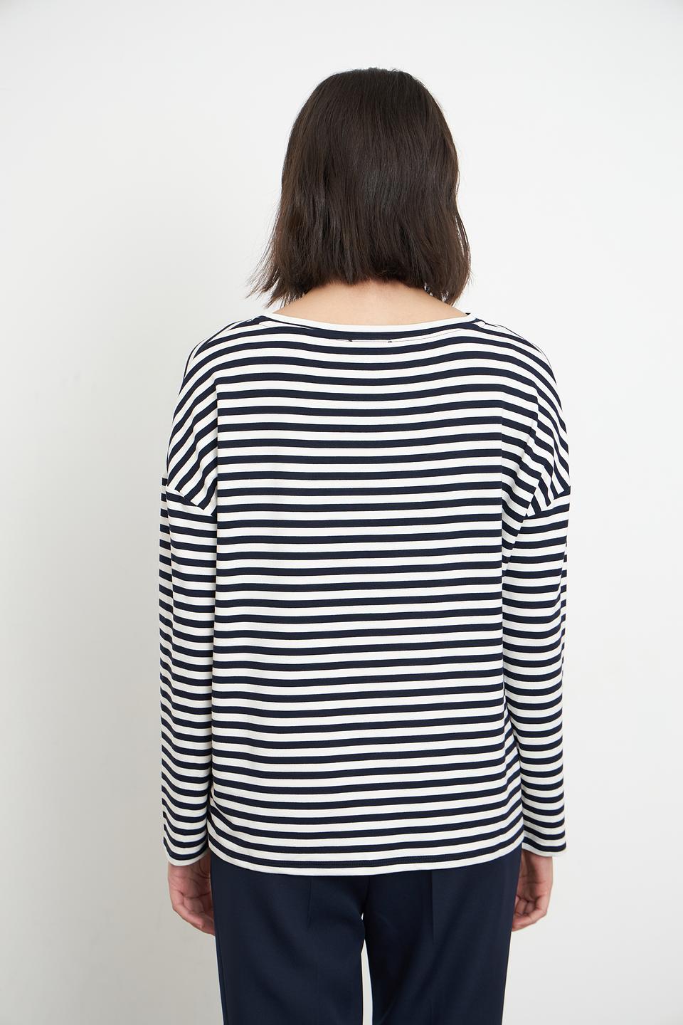 Футболка MORE and MORE в полоску