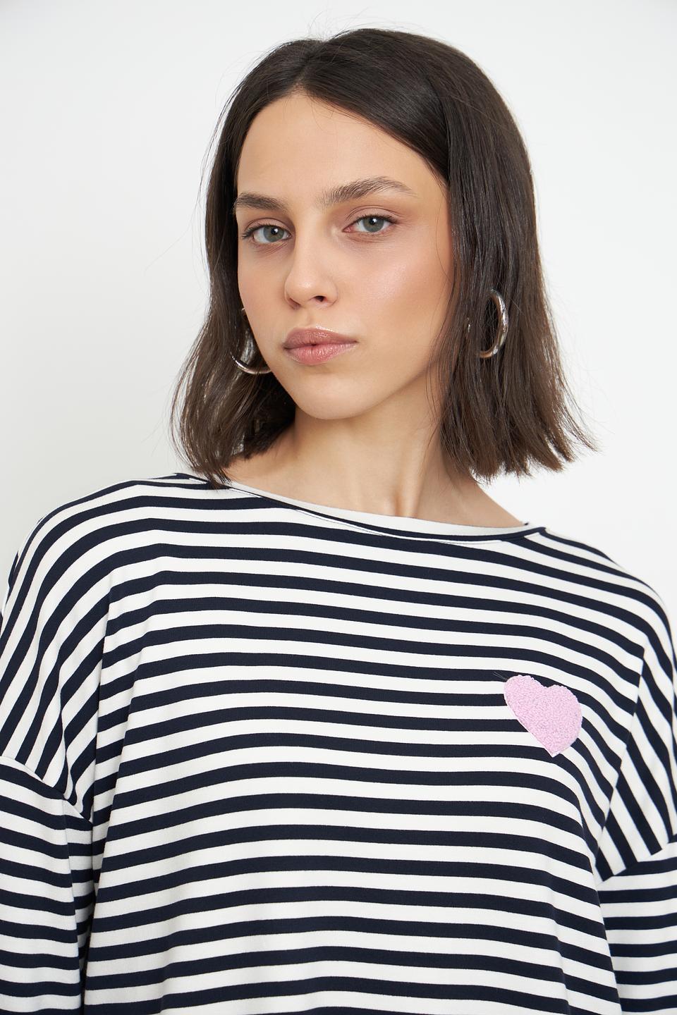 Футболка MORE and MORE в полоску