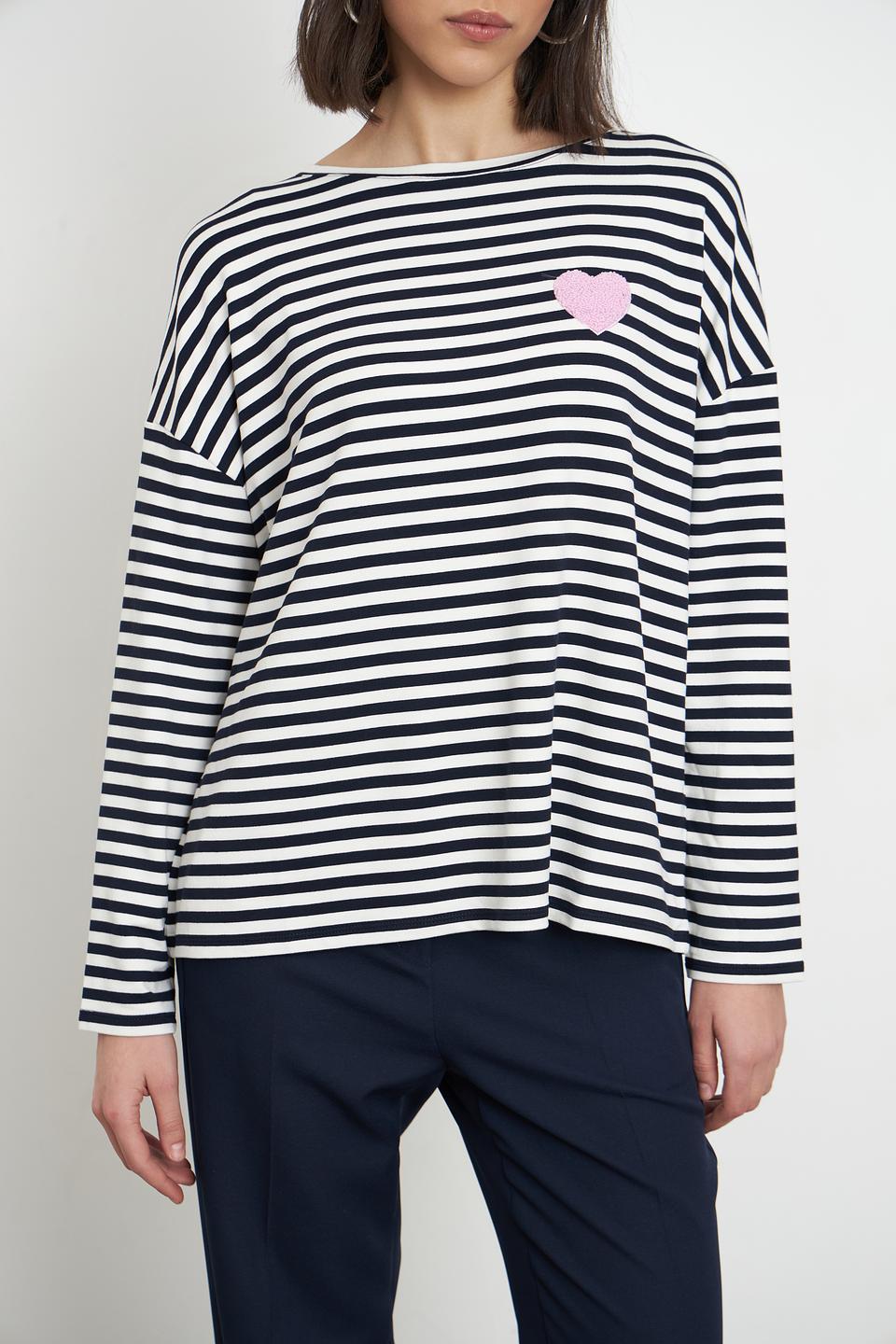 Футболка MORE and MORE в полоску