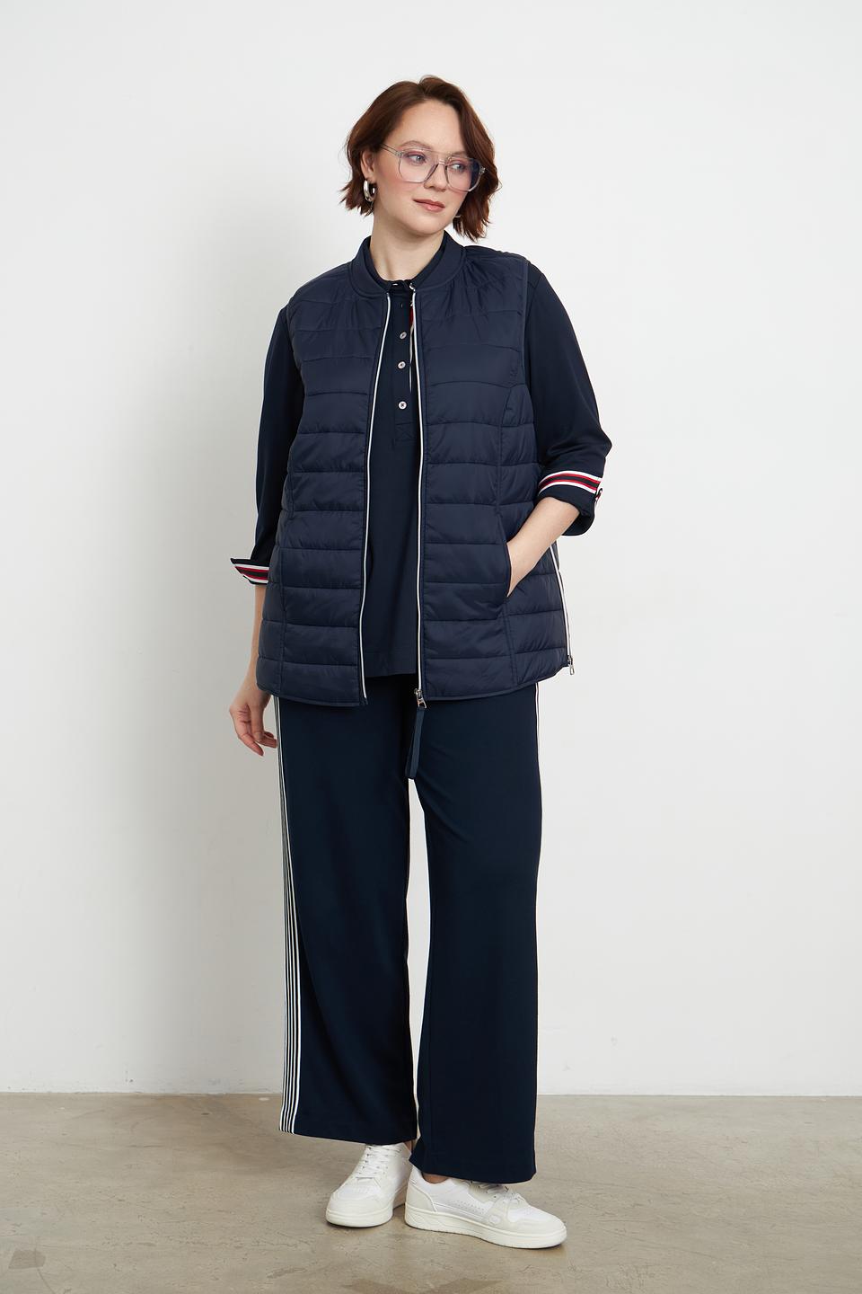 Жилет стеганый Via Appia темно-синий