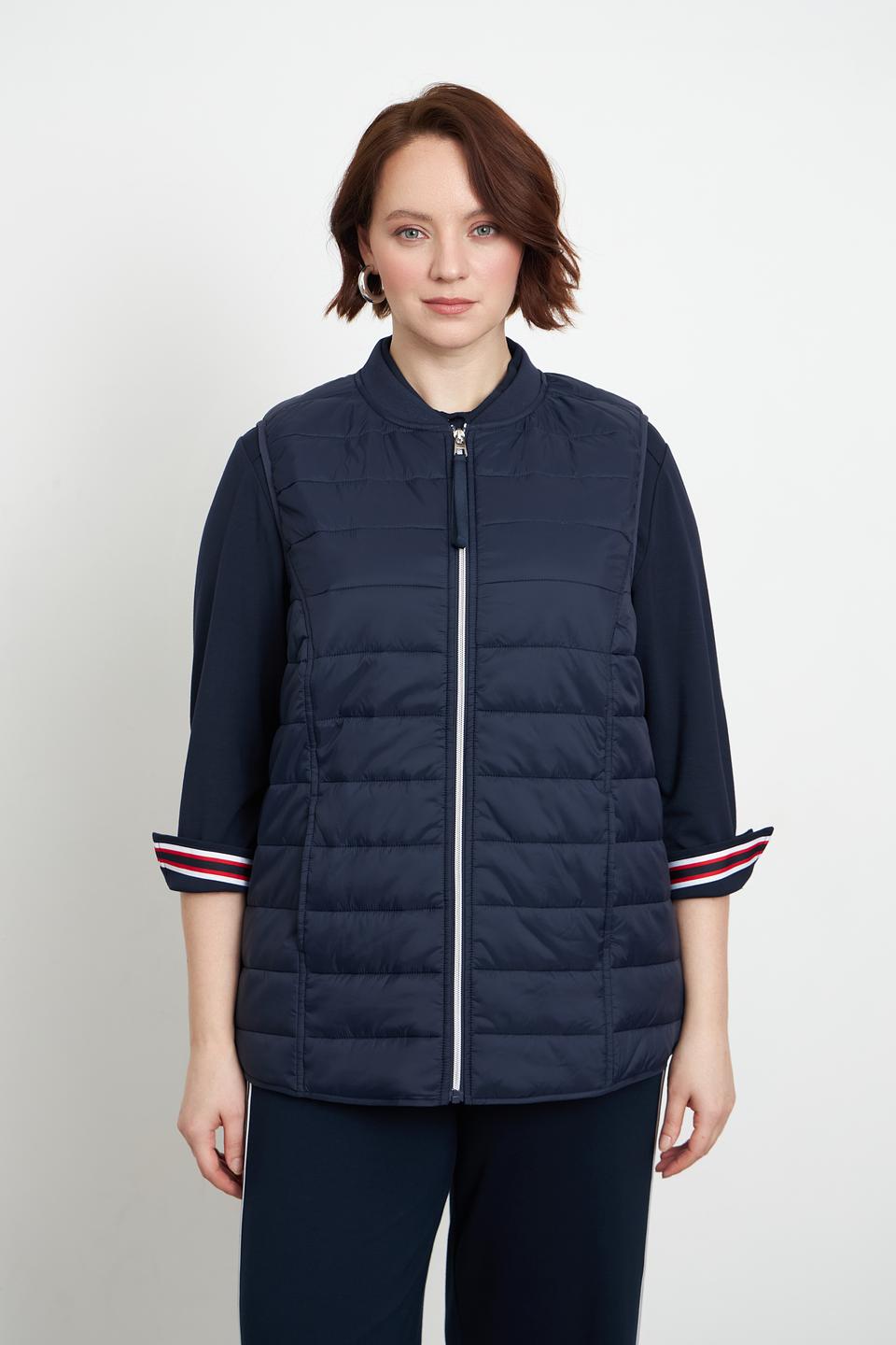Жилет стеганый Via Appia темно-синий