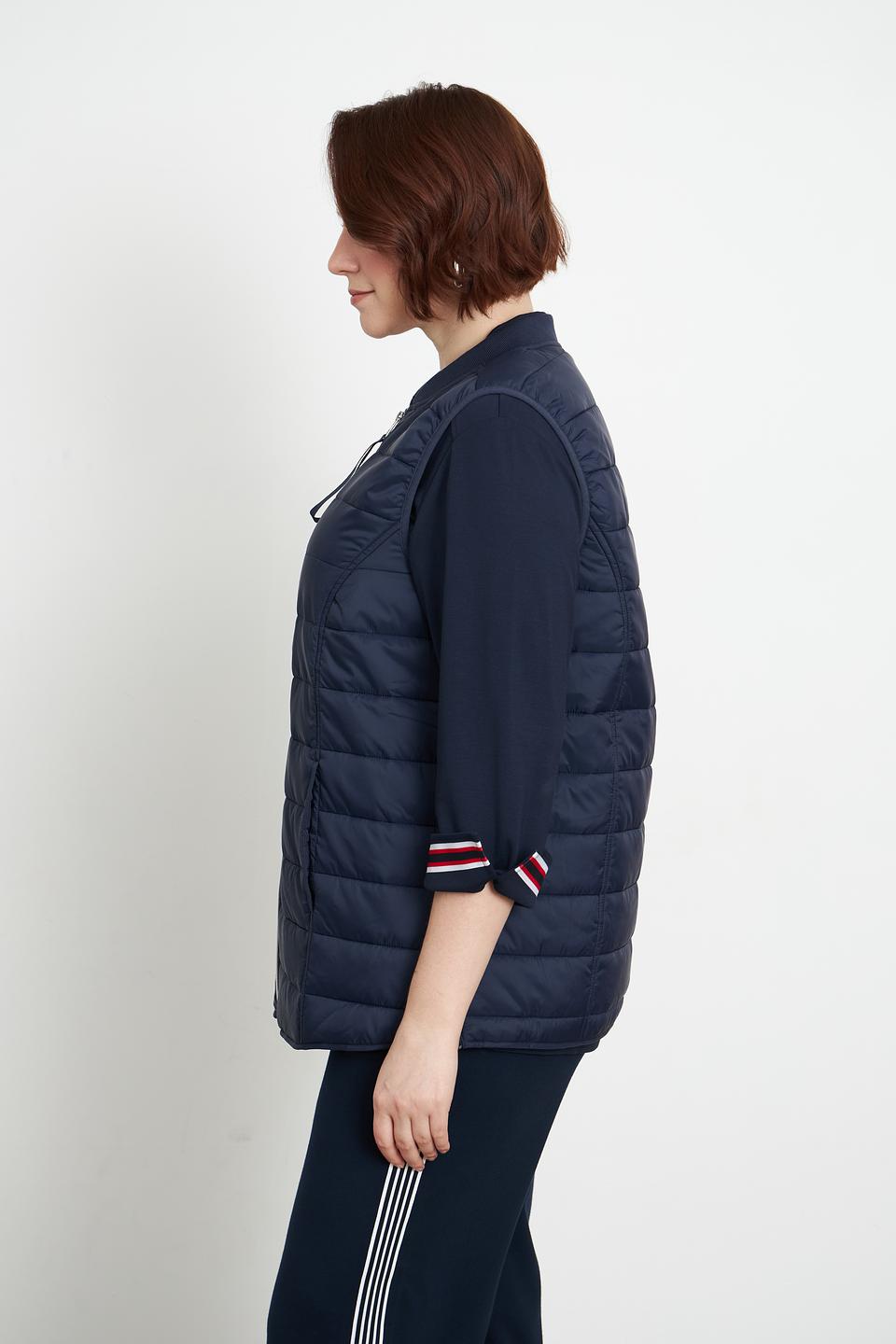 Жилет стеганый Via Appia темно-синий