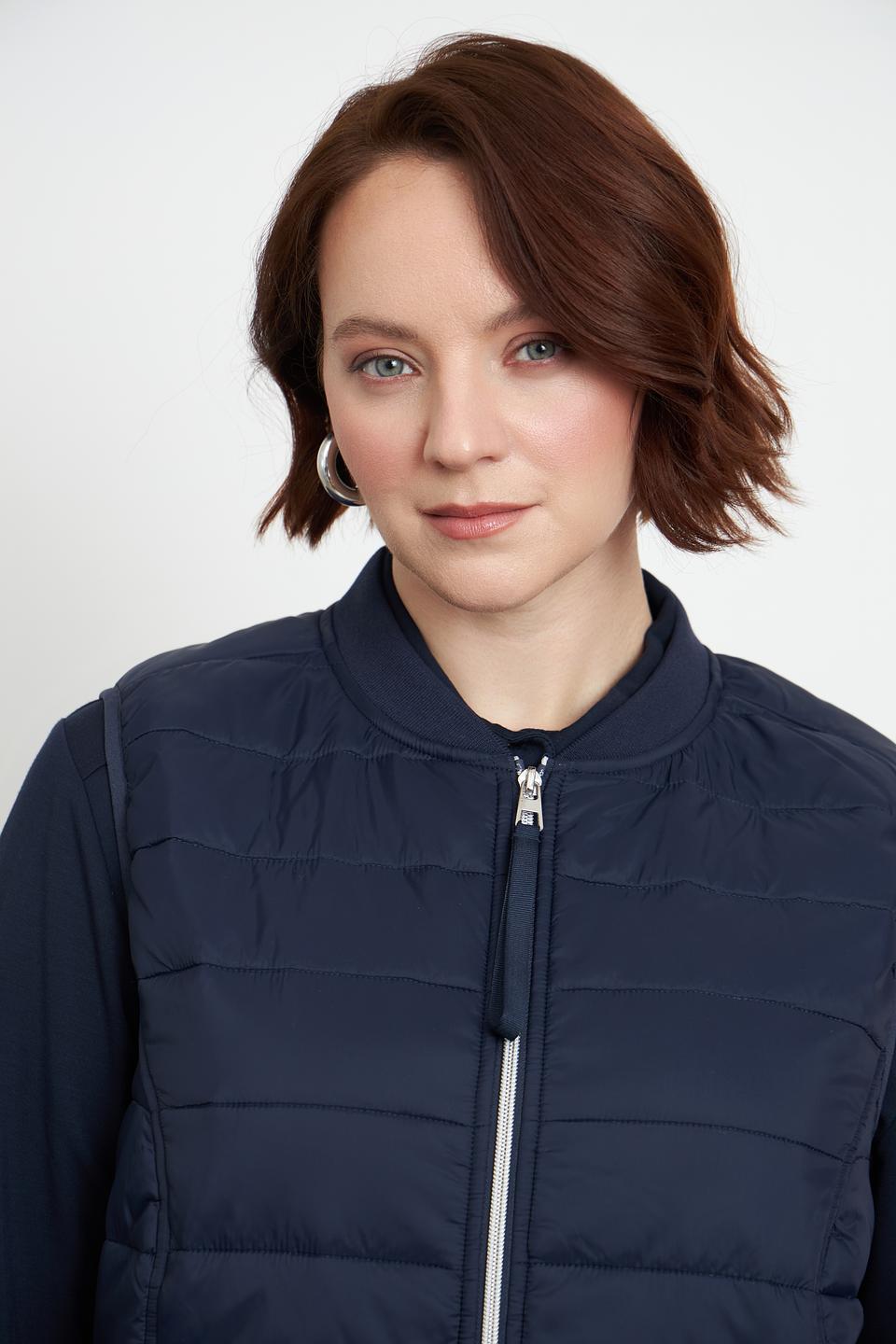 Жилет стеганый Via Appia темно-синий