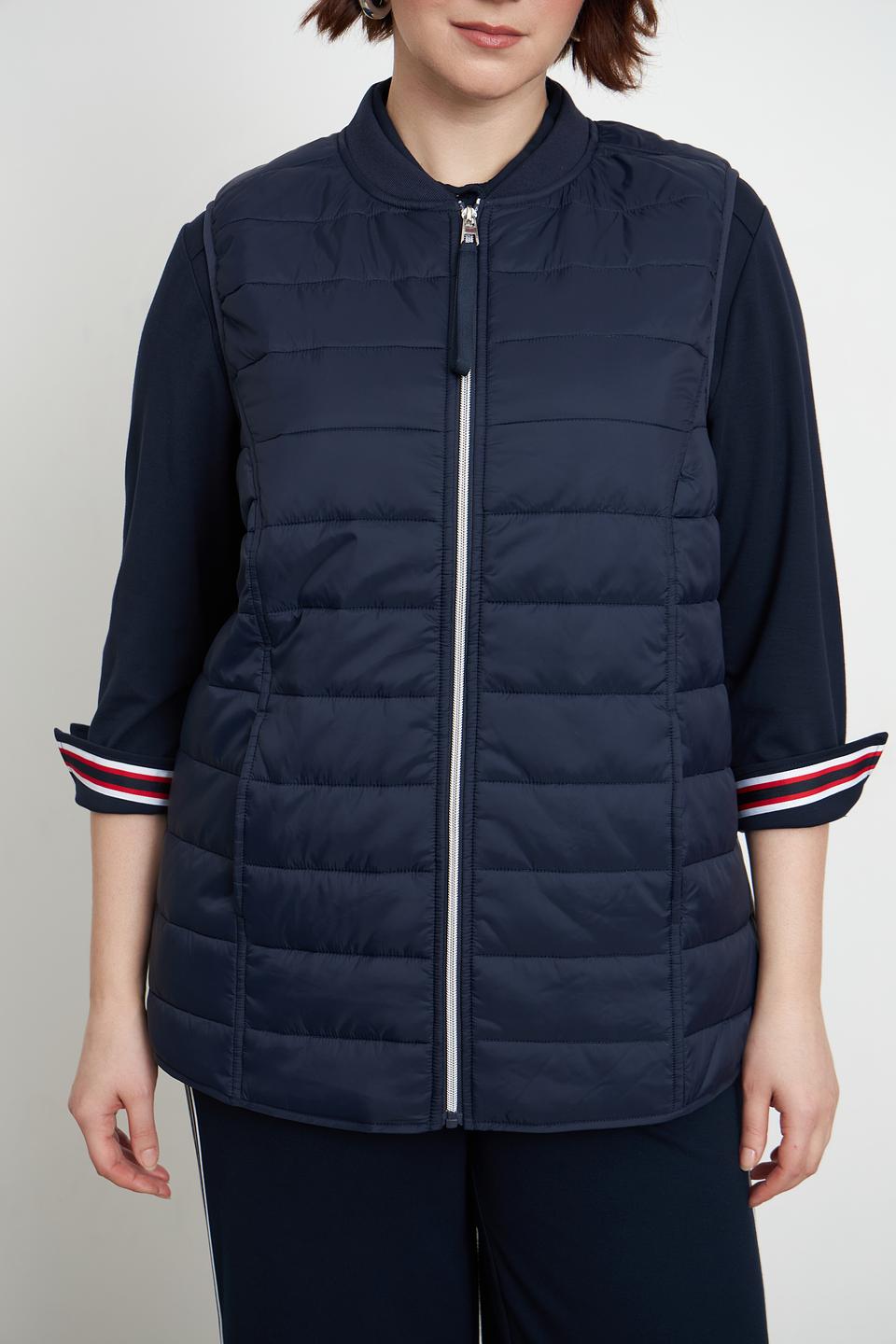 Жилет стеганый Via Appia темно-синий